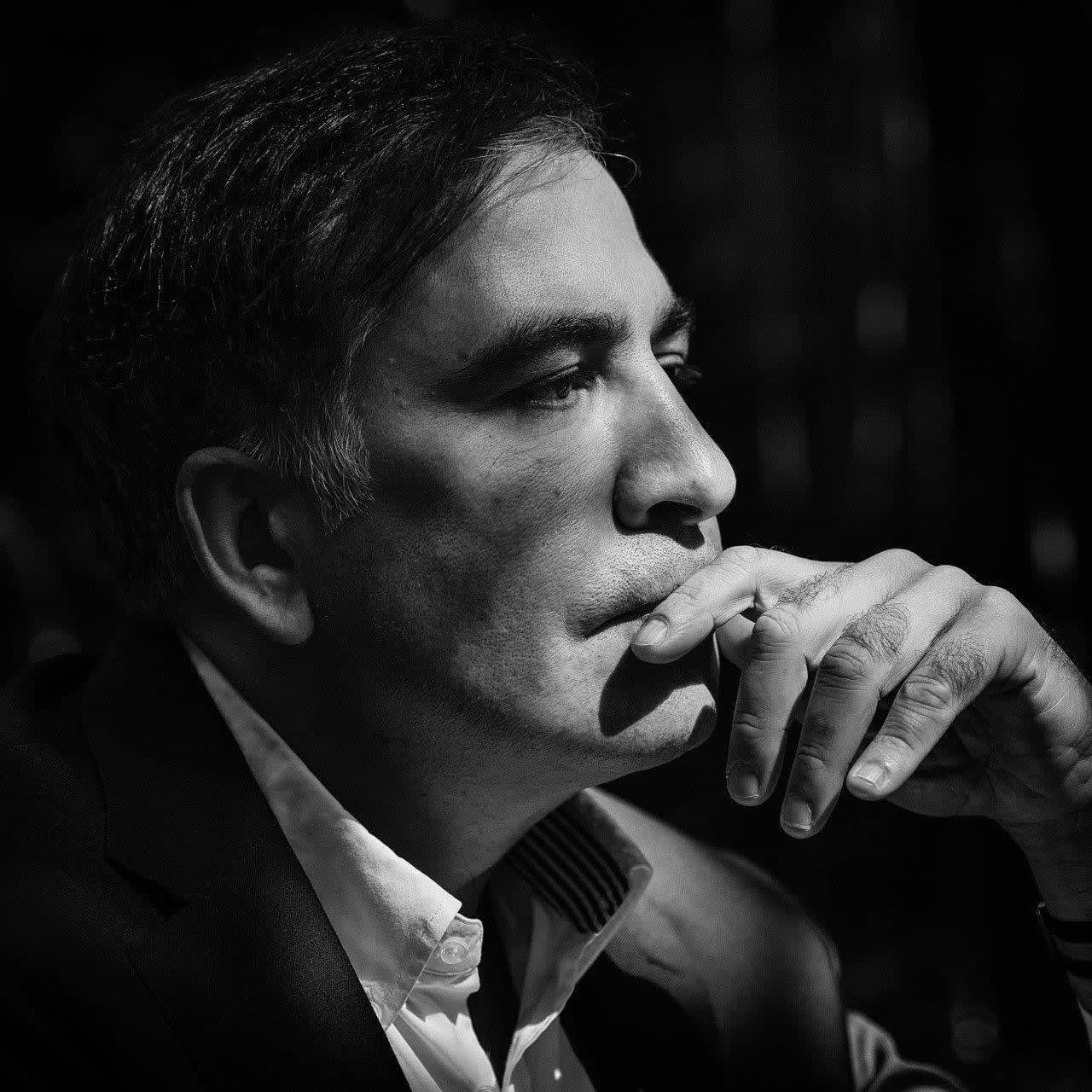 Fotografiet viser Georgias tidligere president Mikheil Saakashvili